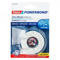 Tesa Cinta Doble Faz Para Espejo 19 mm / 1.5 m