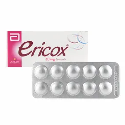 Ericox Lafrancol 30 Mg 10 Tabletas