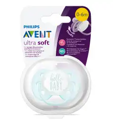 Avent Chupón Ultra Soft 0-6 Meses