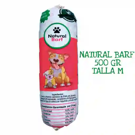 Natural Barf Alimento para Perro 500 G