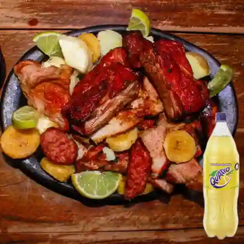 Picada Llanera Familiar 900 gr +Quatro Org 1.5Lt