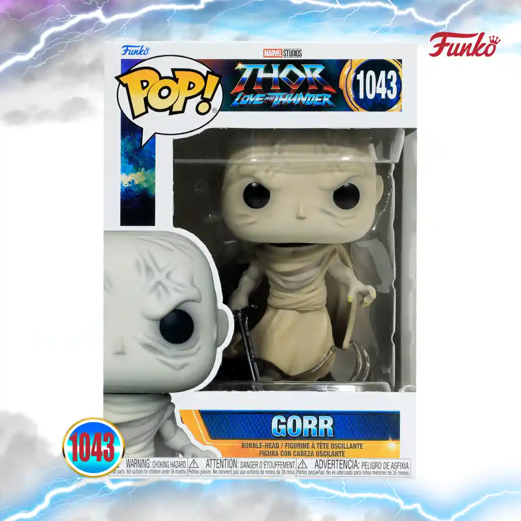 Funko Pop! Figura de Colección Marvel Thor Love & Thunder Gorr