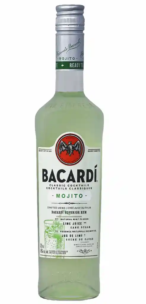 Bacardi Ron Saborizado Classic Cocktails Mojito