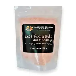 Sabores y Colores Sal Rosada de Himalaya Granos