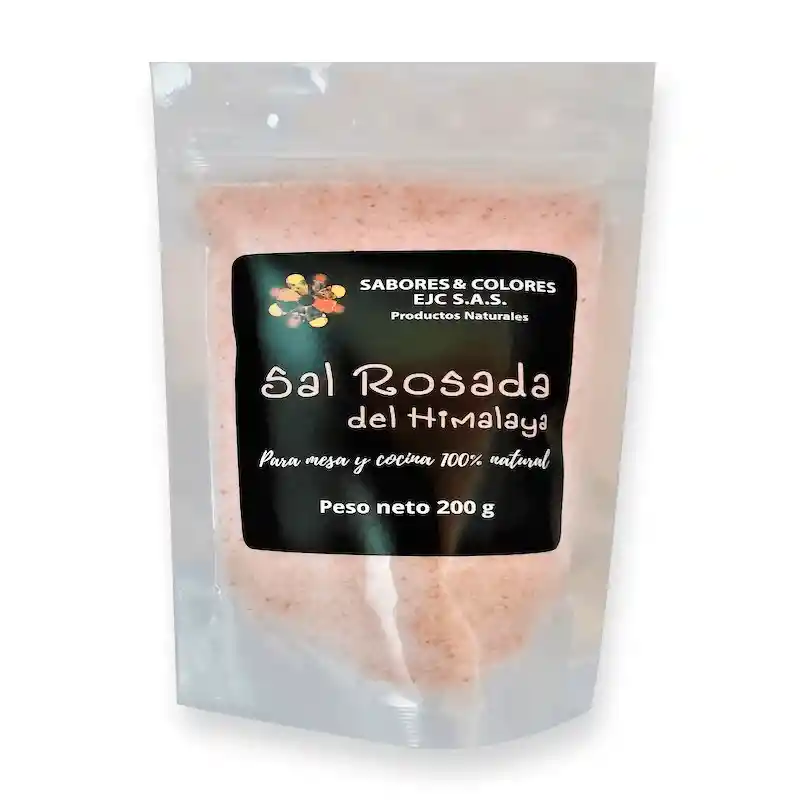 Sabores y Colores Sal Rosada de Himalaya Granos