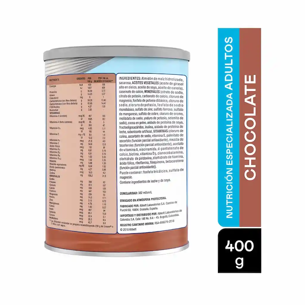 Ensure Suplemento Fos Chocolate