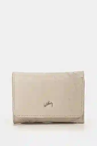 Billetera Colory de Cuero Para Mujer Grabado Placa Palmeras