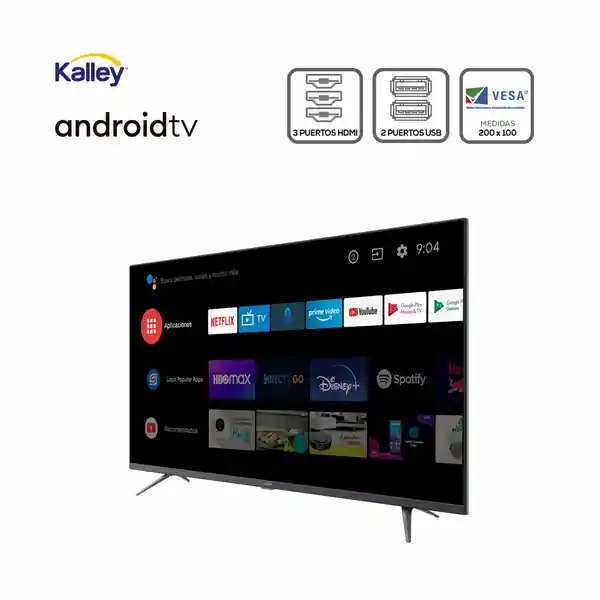 Kalley Televisor Led Uhd 4K Smart Tv 43"