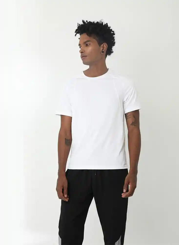 Camiseta Mc L-blanco