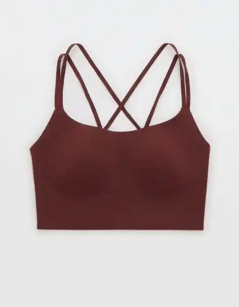 Top Deportivo Aerie Café Talla: Medium American Eagle