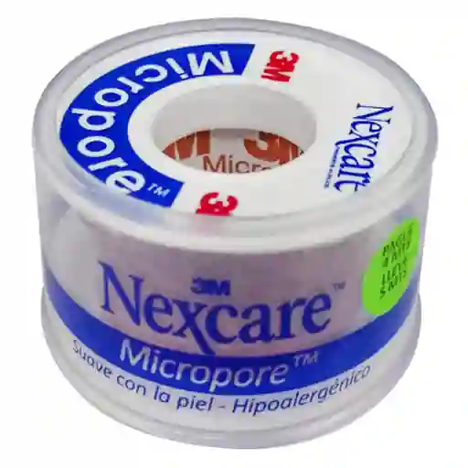 Nexcare Micropore Carrete Plástico 12 X 5 cm