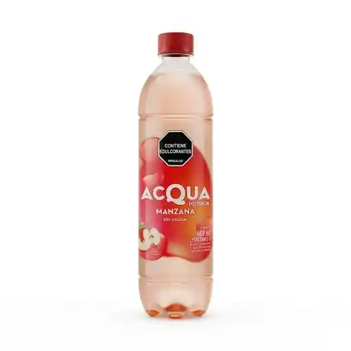 Agua Saborizada Postobon Acqua Manzana Botella