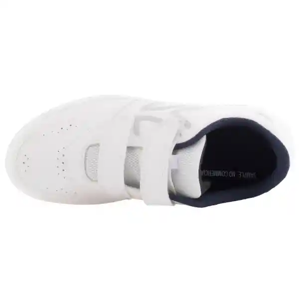 Decathlon Tenis de Fitness Con Velcro Para Niños Blanco Talla 32