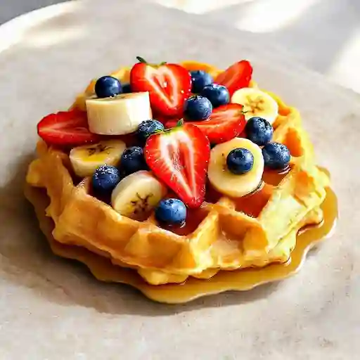 Waffle Frutas