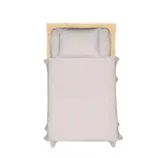 Juego de Cama Finlandek Basic Esencial Sencillo (100 X 190 Cm) N/a Poliéster Kamel Beige