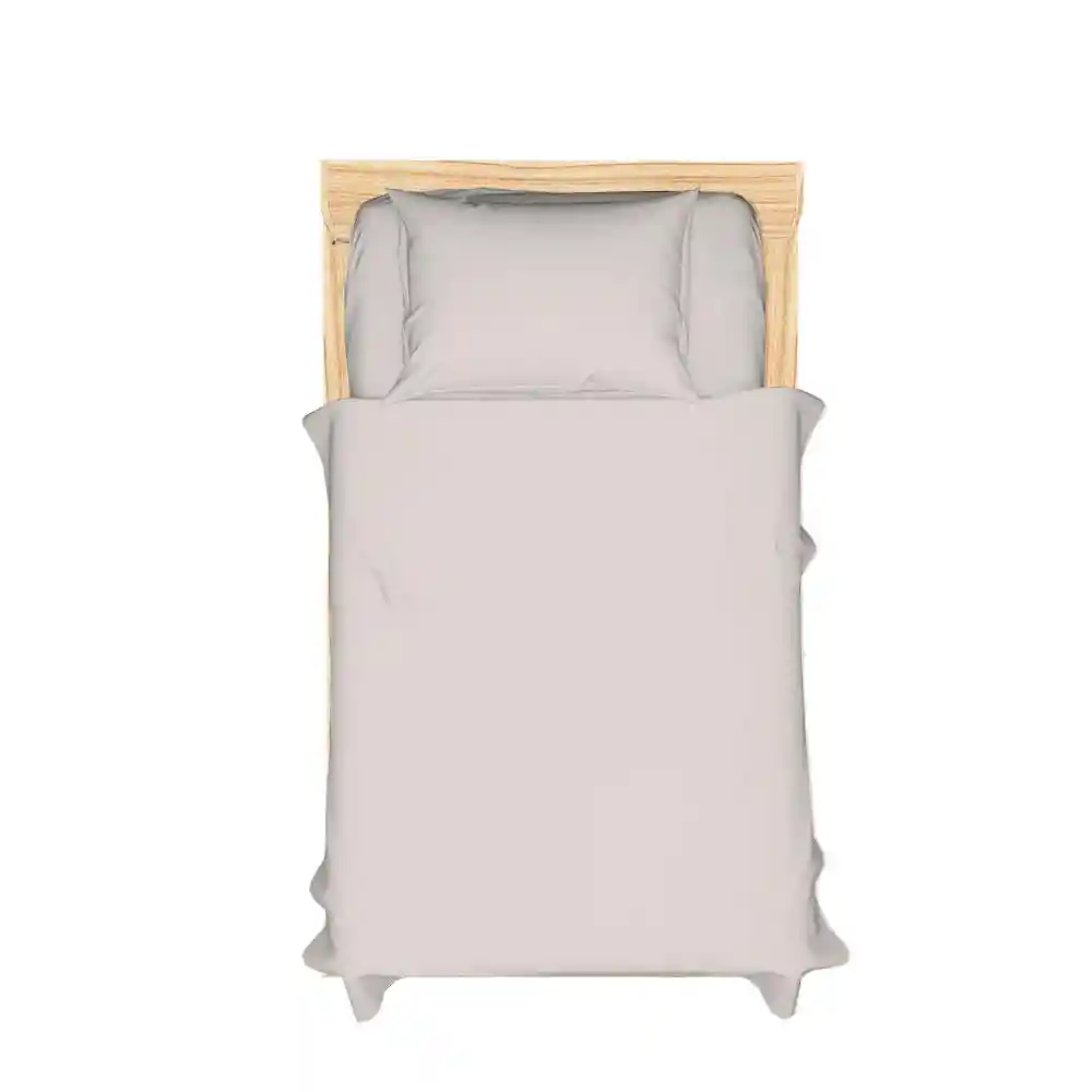 Juego de Cama Finlandek Basic Esencial Sencillo (100 X 190 Cm) N/a Poliéster Kamel Beige