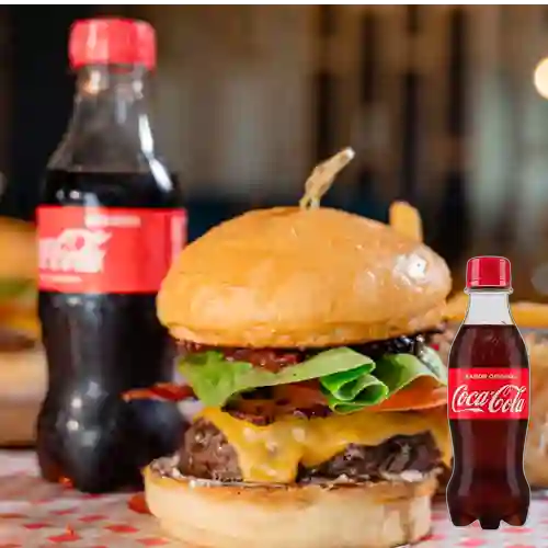 Combo Hamburguesa la Clásica +Cocacola Orig 250ml