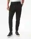 Pantalón Racing Sweat Masculino Negro Sombrio Talla 36 Chevignon
