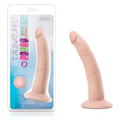 Dildo Au Naturel Jack Vanilla 7\"