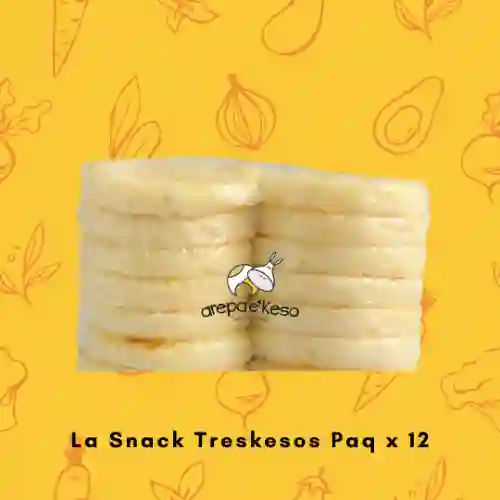 Paquete la Snack Treskesos X 12