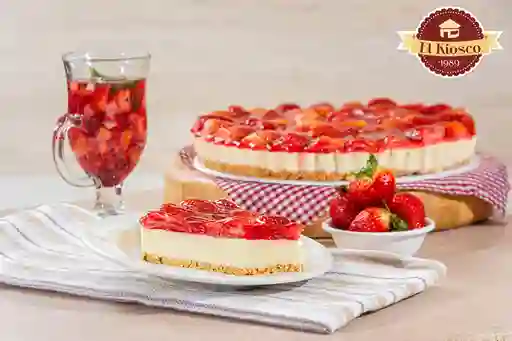 Cheesecake Fresa Completo