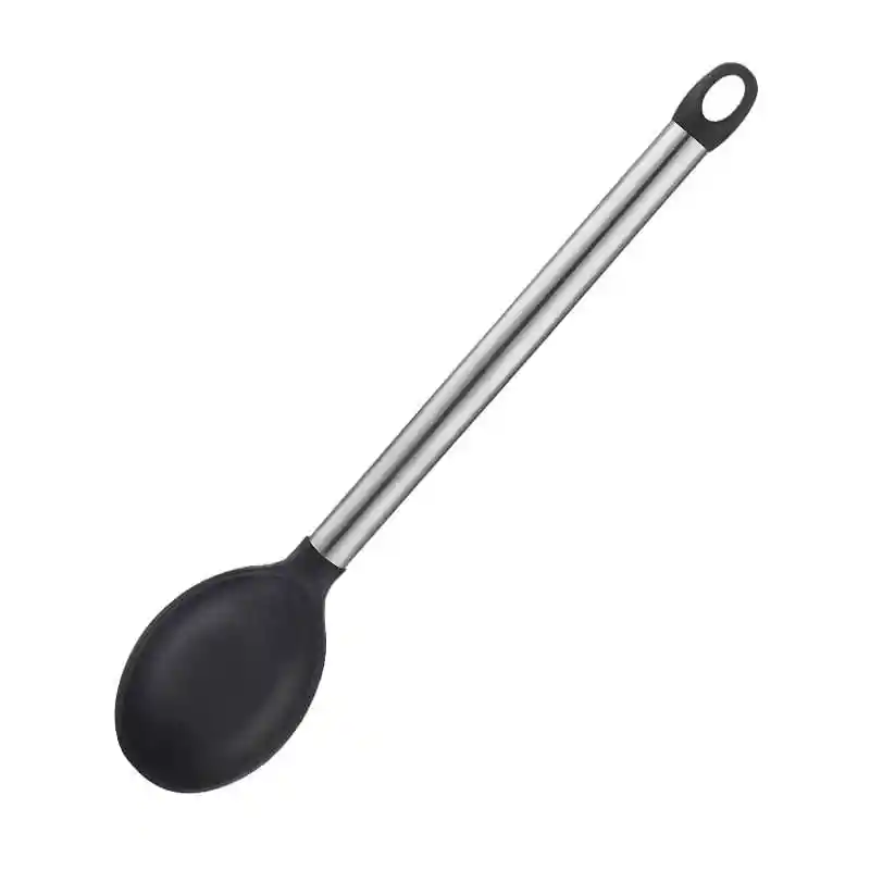 Cocina Criolla Cuchara Silicona Acero Inoxidable