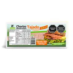 Santarrosano Chorizo Colanta Tajado