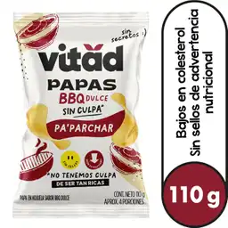 Vitad Papa Hojuela Bbq Dulce Sin Culpa