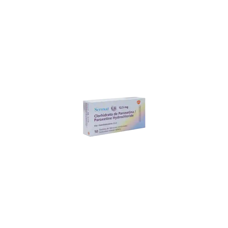 Seroxat CR (12.5 mg) 10 Tabletas