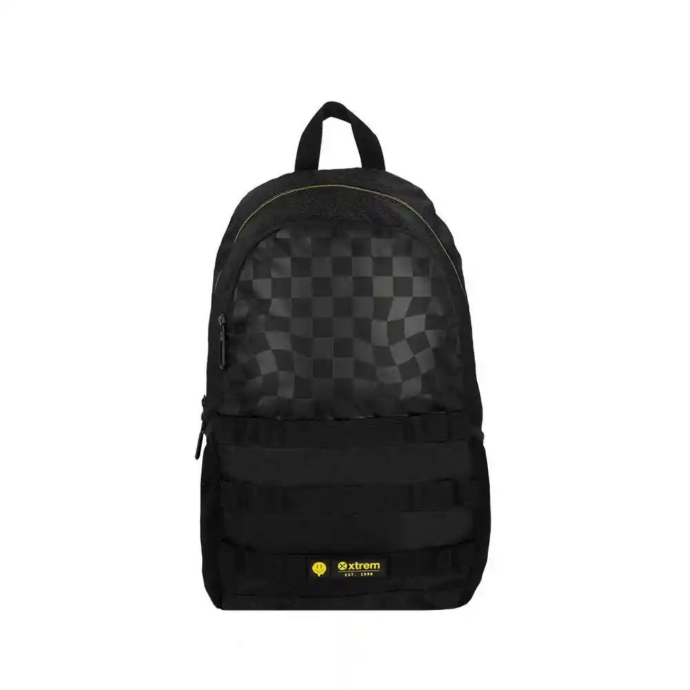 Morral Clinton 4xtblack/yel. Negro