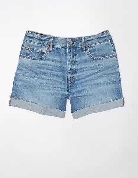 Short Mujer Azul Talla 0 American Eagle 05477702