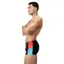 Pantaloneta de Baño Aquashort Dive Hombre Negro-34