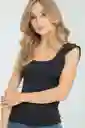 Top Arella Color Negro Talla M Ragged
