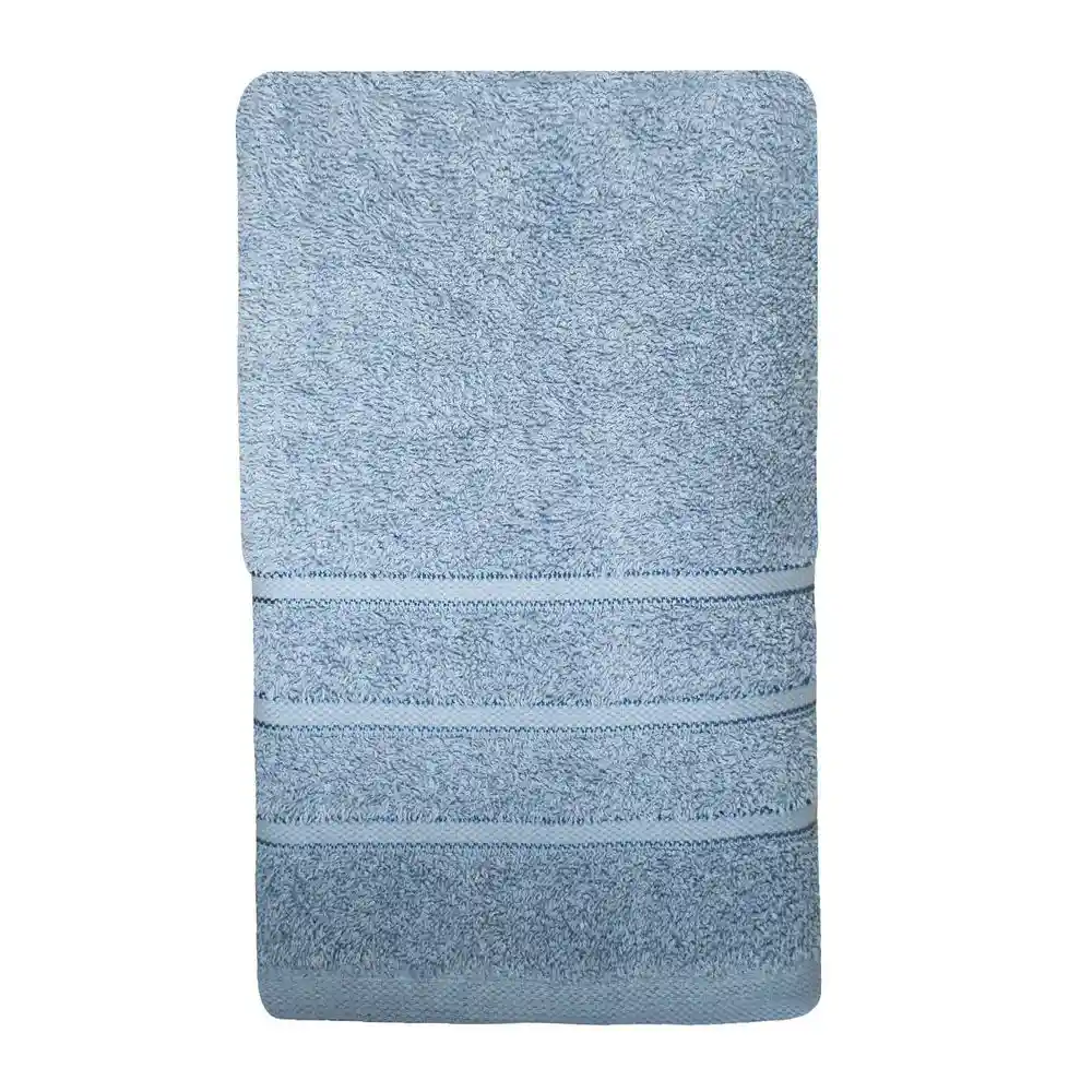 Toalla 65x130 en 380gm Baño-azul