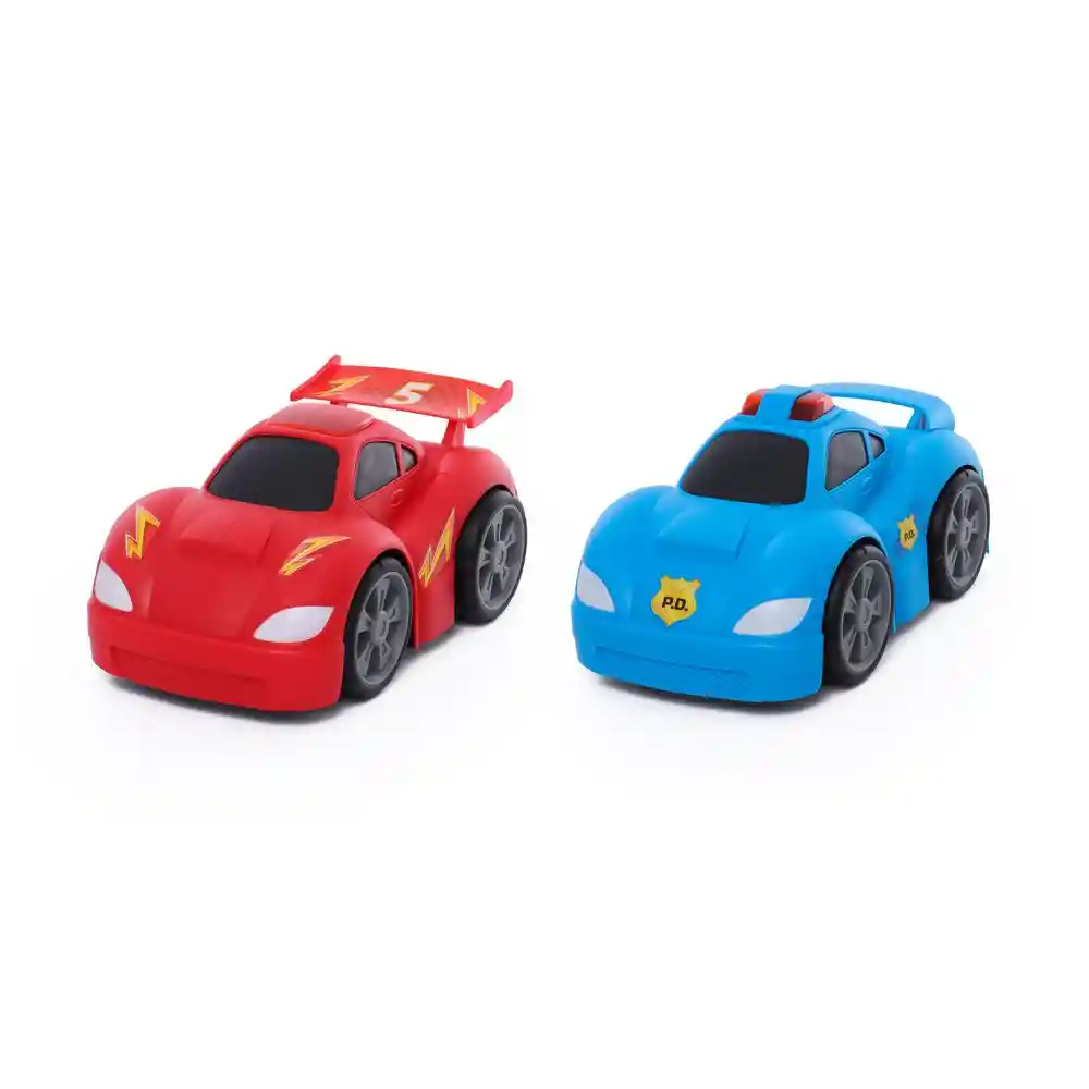 Carro Happy Deportivo o Auto Policia Con Luz y