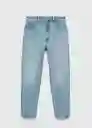 Jean Mom2000 Tejano Medio Talla 32 Mujer Mango