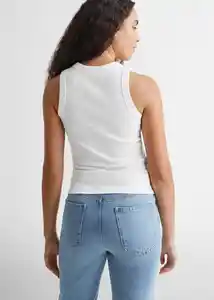 Camiseta Swim Blanco Talla 19 Teen Niñas Mango