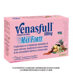 Venasfull Max Forte 500Mg Caja X 30 Capsulas