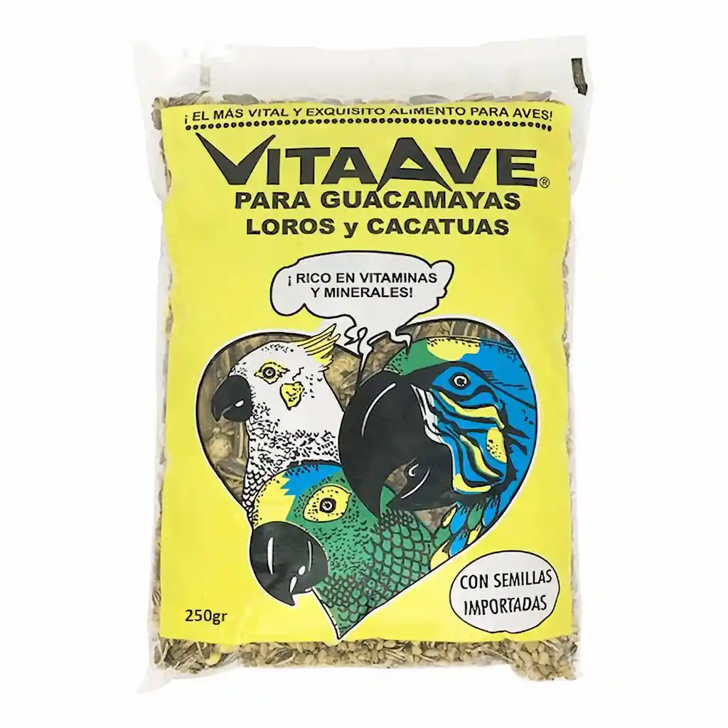 Vita Ave Alimento Loro Guacamaya Cacatúa