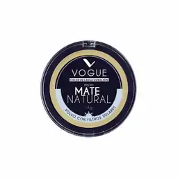 Vogue Polvo Compacto Mate Natural Tono Durazno