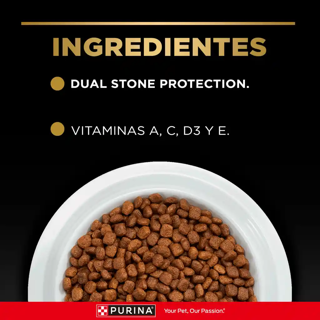 Comida para Gatos Adultos cuidado urinario Purina Pro Plan x 1,5 kg
