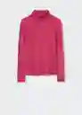 Jersey Lavanda Fucsia Talla S Mujer Mango