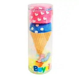 Medias Helado X2 Talla 2 - 3 Surtido Niña - Beybies