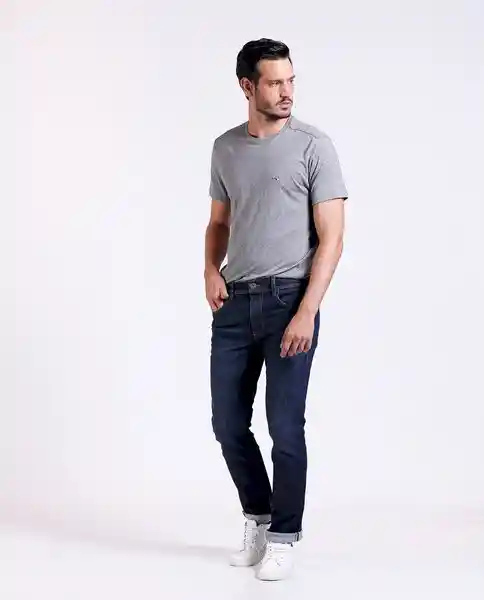 Straight Fit Morris Osc Azul Talla 34 Hombre Chevignon