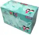 Mascara Protectora 5 Capas Niños Talla S Azul