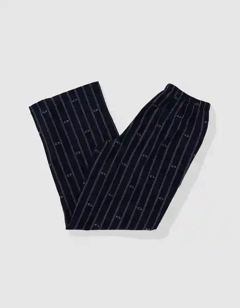 Pantalón de Pijama Aerie Azul Talla XS 1756410 American Eagle