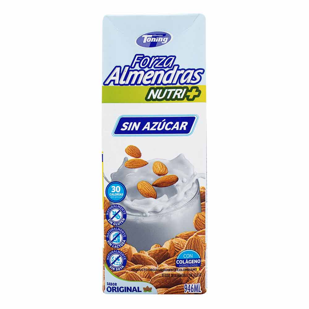 Toning Bebida de Almendras Nutri+ Original sin Azúcar Forza 946 ml