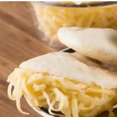 Arepa con queso
