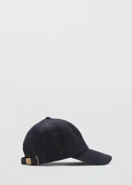 Gorra Monaco Tejano Oscuro Talla 99 Mujer Mango