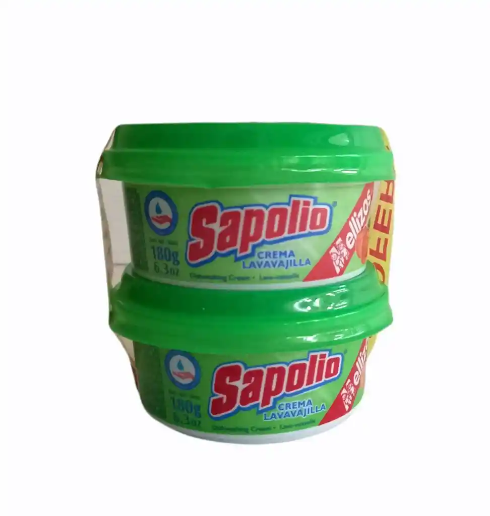 Sapolio Lavavajilla Manzana Pack